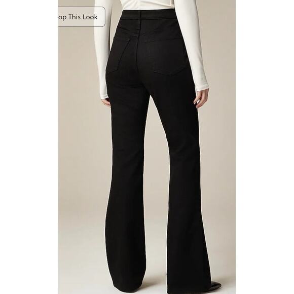 J. Crew Bootcut jean black size 31 - Picture 2 of 5